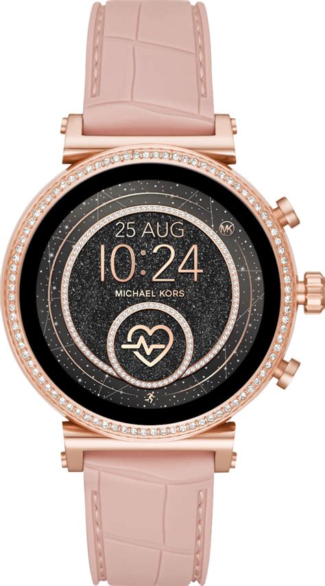 michael kors sofie watch heart rate|Michael Kors Access Sofie Smartwatch Review .